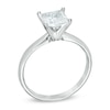 Thumbnail Image 2 of 1-1/2 CT. Certified Princess-Cut Diamond Solitaire Engagement Ring in 14K White Gold (J/I2)
