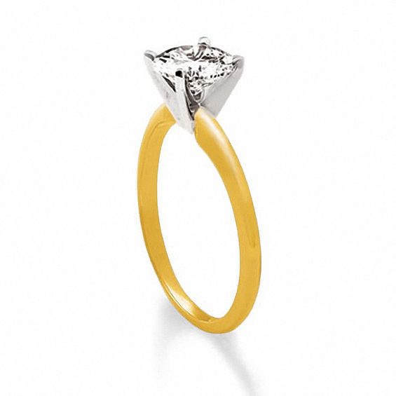 2 CT. Certified Diamond Solitaire Engagement Ring in 18K Gold