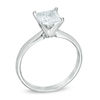 Thumbnail Image 2 of 1-1/2 CT. Certified Princess-Cut Diamond Solitaire Engagement Ring in 14K White Gold (J/I2)