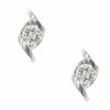 Thumbnail Image 0 of Sirena™ 1/3 CT. T.W. Diamond Solitaire Drop Earrings in 14K White Gold