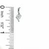 Thumbnail Image 2 of Sirena™ 1/3 CT. T.W. Diamond Solitaire Drop Earrings in 14K White Gold
