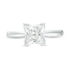Thumbnail Image 3 of 1-1/2 CT. Certified Princess-Cut Diamond Solitaire Engagement Ring in 14K White Gold (I/I1)