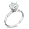 Thumbnail Image 1 of 1-1/2 CT. Certified Diamond Solitaire Engagement Ring in 14K White Gold (I/I2)