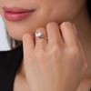 Thumbnail Image 2 of 1-1/2 CT. Certified Diamond Solitaire Engagement Ring in 14K White Gold (I/I2)