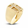 Thumbnail Image 2 of 1 CT. T.W. Diamond Cross Ring in 10K Gold