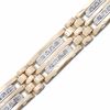 Thumbnail Image 1 of 1 CT. T.W. Diamond Bracelet in 10K Two-Tone Gold - 8.5"