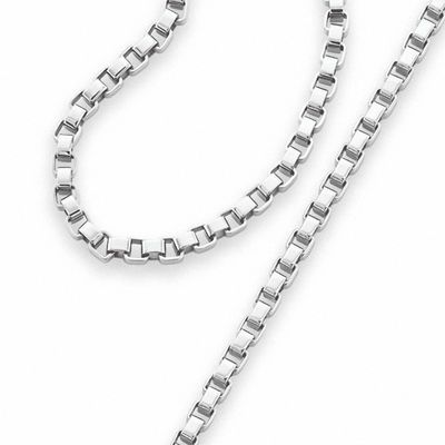 Men's Stainless Steel Venetian Necklace 