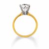 Thumbnail Image 3 of 1-1/2 CT. Certified Diamond Solitaire Engagement Ring in 14K Gold (K/I2)
