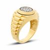 Thumbnail Image 2 of Men's 1/4 CT. T.W. Diamond Cluster Ring in 10K Gold