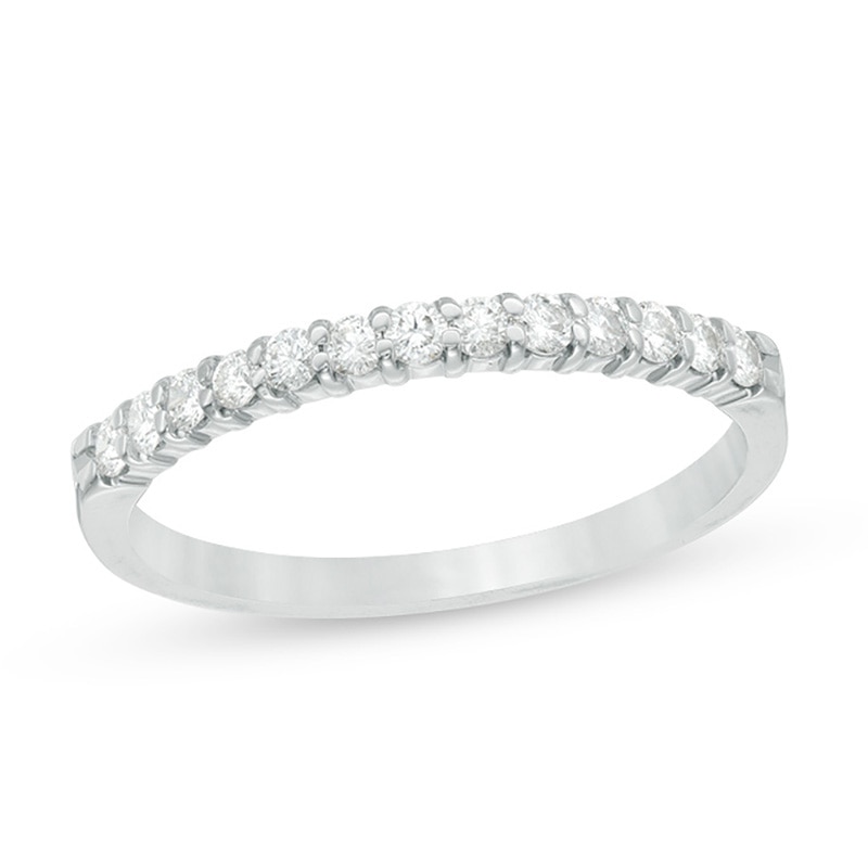 1/4 CT. T.W. Diamond Band in 14K White Gold