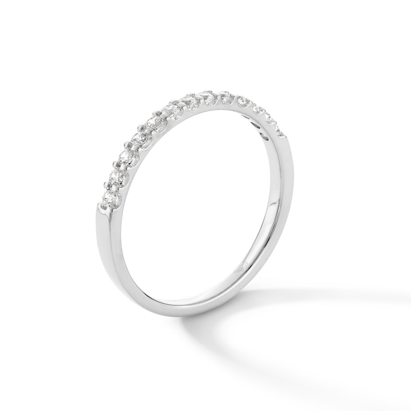 Main Image 3 of 1/4 CT. T.W. Diamond Band in 14K White Gold
