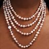 Thumbnail Image 3 of Mixed Pink Freshwater Cultured Pearl Strand- 80.0"
