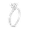 Thumbnail Image 1 of 1 CT. Certified Diamond Solitaire Engagement Ring in 14K White Gold (I/I2)