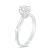Thumbnail Image 2 of 1 CT. Certified Diamond Solitaire Engagement Ring in 14K White Gold (I/I2)