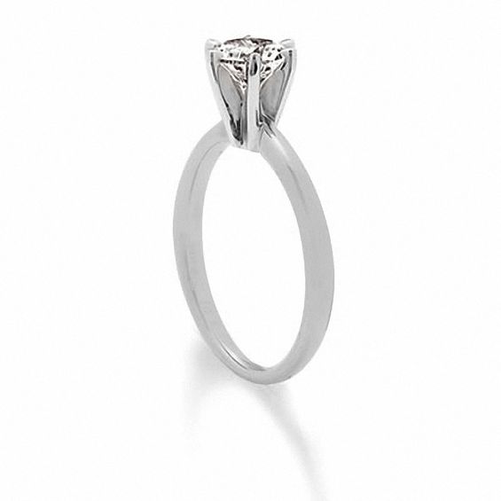 CT. Diamond Solitaire Engagement Ring in 14K Gold