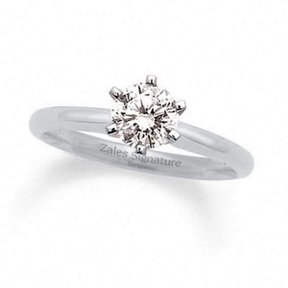CT. Certified Diamond Solitaire Engagement Ring in 18K Gold