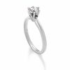 Thumbnail Image 2 of 3/4 CT. Certified Diamond Solitaire Engagement Ring in 18K White Gold - Signature Collection