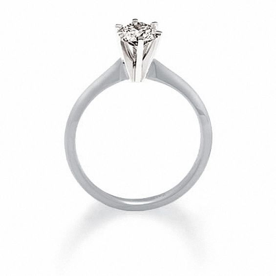 CT. Certified Diamond Solitaire Engagement Ring in 18K Gold