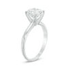 Thumbnail Image 1 of 2 CT. Certified Diamond Solitaire Engagement Ring in 14K White Gold (I/I1)