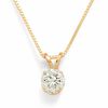 Thumbnail Image 1 of 1/2 CT. Diamond Solitaire Pendant in 14K Gold