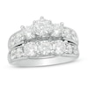 Thumbnail Image 0 of 3 CT. T.W. Diamond Past Present Future® Bridal Set in 14K White Gold