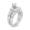 Thumbnail Image 1 of 3 CT. T.W. Diamond Past Present Future® Bridal Set in 14K White Gold