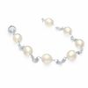 Thumbnail Image 1 of Cultured Freshwater Pearl Bead Bracelet in Sterling Silver