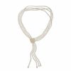 Thumbnail Image 1 of 27" 4 Row Freshwater Cultured Pearl Necklace with 14K Gold Bead Accents