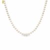 Thumbnail Image 1 of 8-8.5mm Freshwater Cultured Pearl Strand Necklace with 14K Gold Clasp-18"