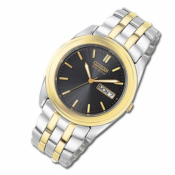 Men's Citizen Eco-Drive Two-Tone Bracelet Watch (Model: Bm8224-51E)