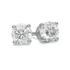 Thumbnail Image 0 of 1/2 CT. T.W. Diamond Solitaire Stud Earrings in 14K White Gold (J/I3)