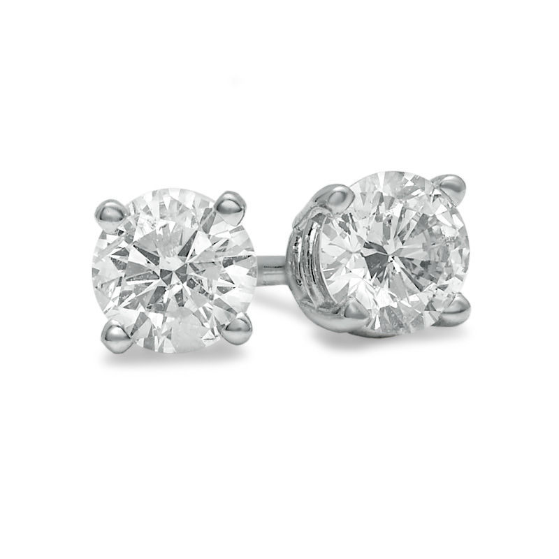 Pear-Shape Natural Diamond Stud Earrings – Lasker Jewelers