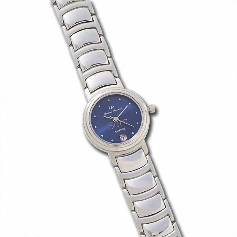 Ladies' Lucien Piccard Watch with Blue Dial (Model: 26374BU)