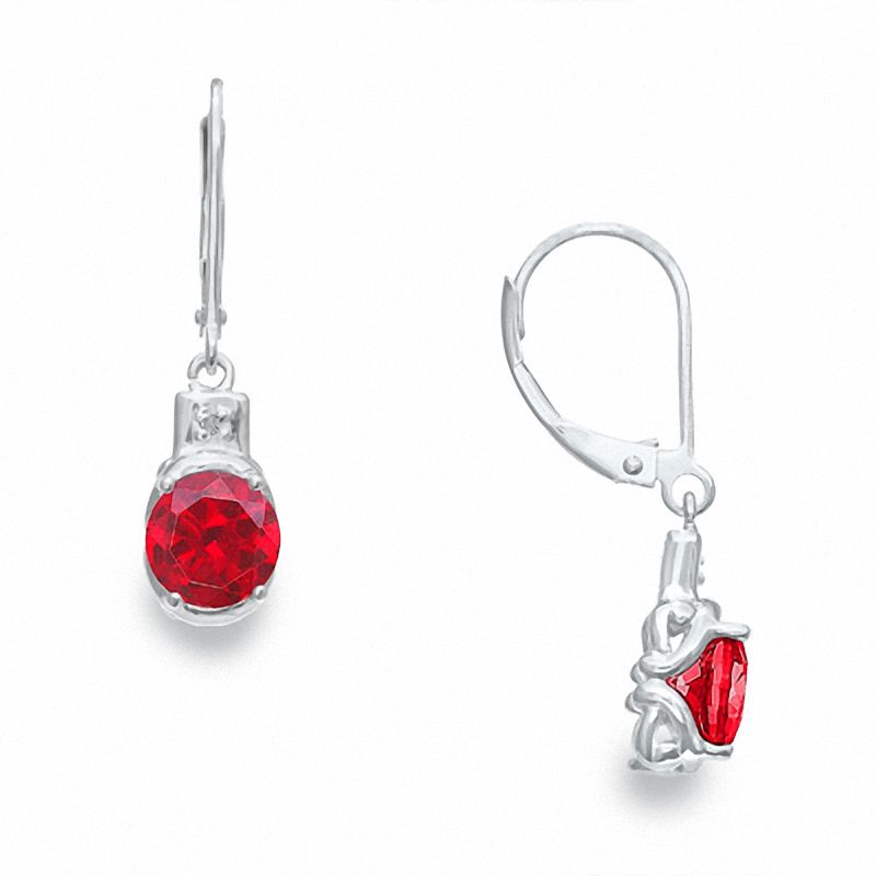 Ruby earrings zales deals