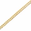 Thumbnail Image 1 of 8.5mm Concave Curb Bracelet in 10K Gold - 8.5"
