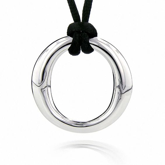 Sterling Silver Circle Pendant