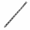 Thumbnail Image 0 of Men's Black Tungsten and Ceramic Bracelet