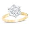 Thumbnail Image 1 of 3 CT. Certified Diamond Solitaire Engagement Ring in 14K Gold (I/I2)
