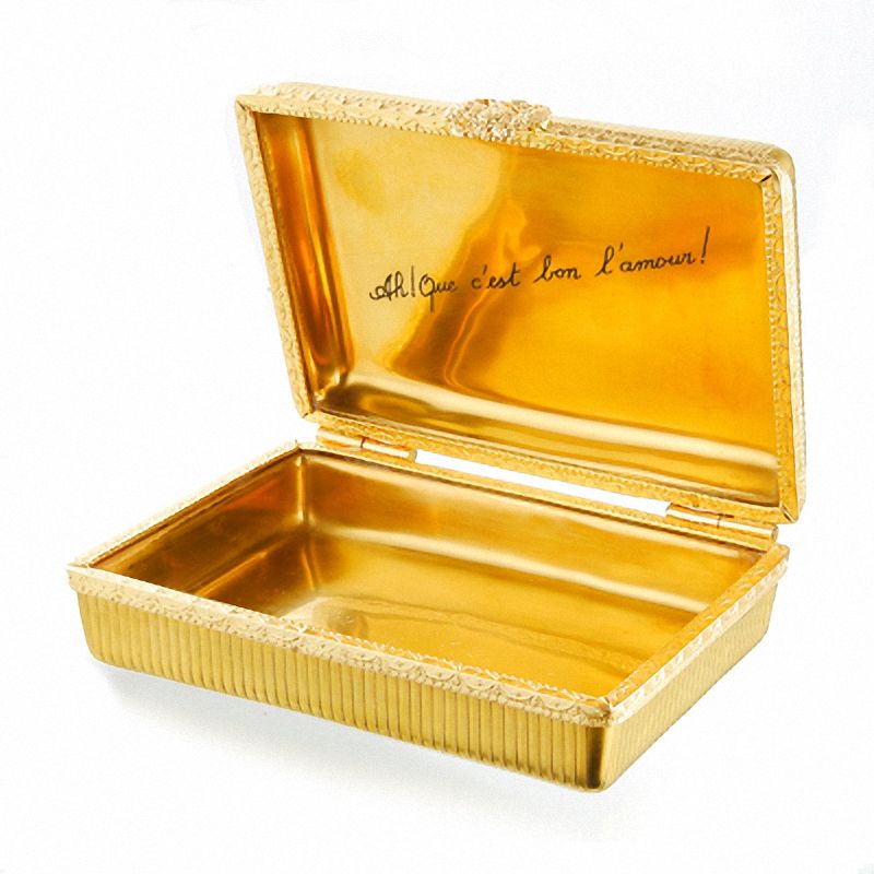 Fabergé® Cabochon Covered Box