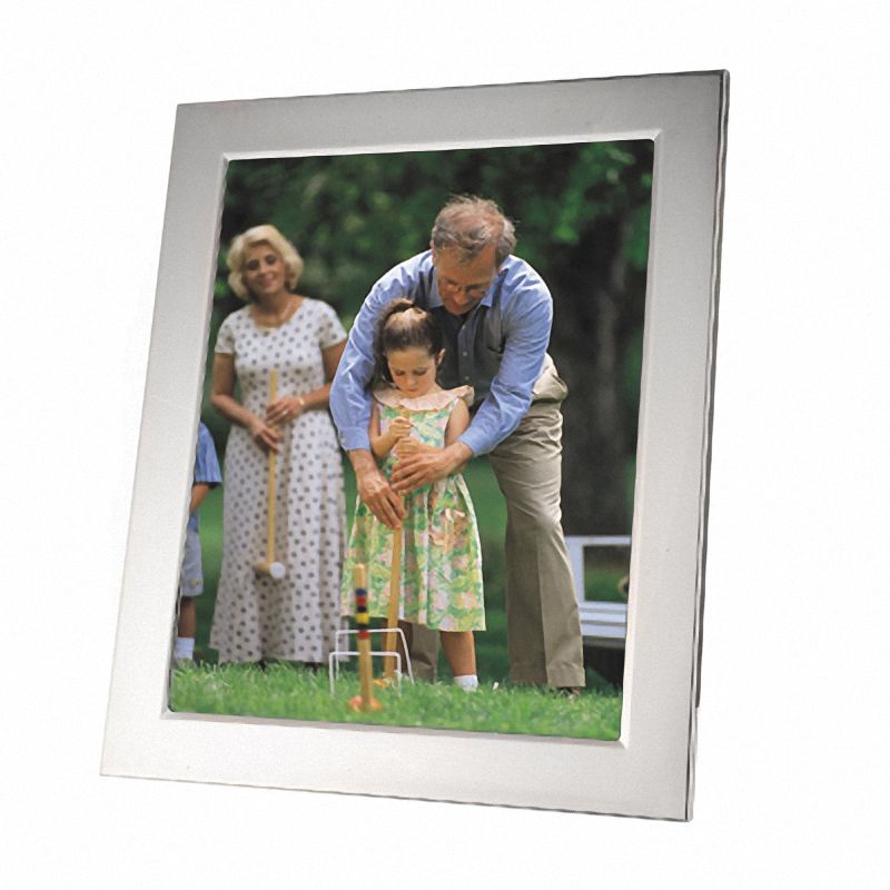 Main Image 1 of Reed & Barton® 8"x10" Classic Channel Silver-plated Frame