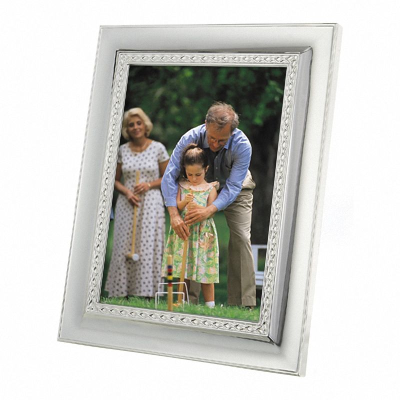 Main Image 1 of Waterford® 5"x7" Powerscourt Silver-plated Picture Frame by Waterford® Silver