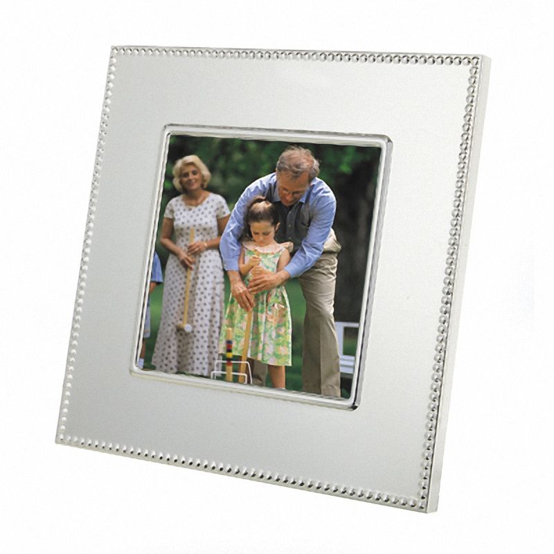 Lyndon 5"x5" Silver-plated Picture Frame