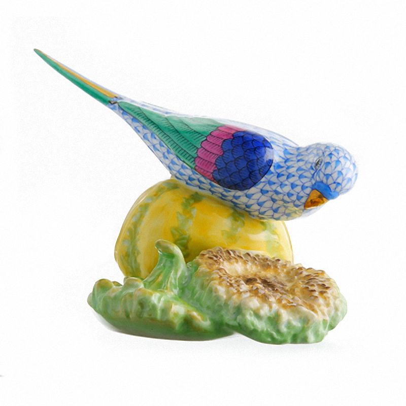 Main Image 1 of Herend® Parakeet, Blue