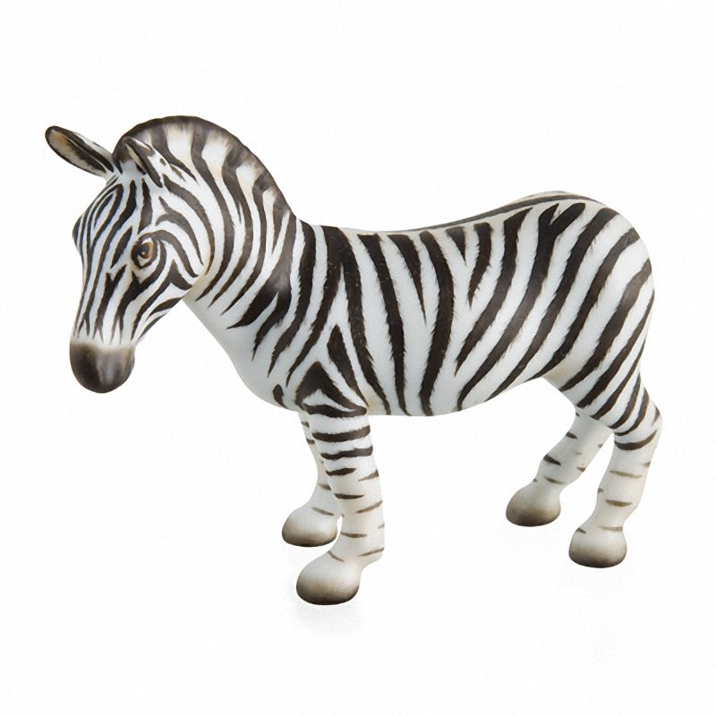 Herend® Zebra, Natural with Bisque Finish