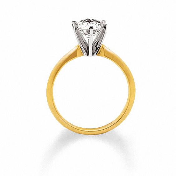 1-1/2 CT. Certified Diamond Solitaire Engagement Ring in 18K Gold