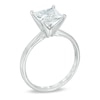 Thumbnail Image 1 of 2 CT. Certified Princess-Cut Diamond Solitaire Engagement Ring in 14K White Gold (I/I2)