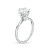 Thumbnail Image 1 of 2 CT. Certified Diamond Solitaire Six Prong Engagement Ring in 14K White Gold (I/I2)