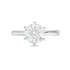 Thumbnail Image 3 of 2 CT. Certified Diamond Solitaire Six Prong Engagement Ring in 14K White Gold (I/I2)