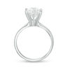 Thumbnail Image 4 of 2 CT. Certified Diamond Solitaire Six Prong Engagement Ring in 14K White Gold (I/I2)