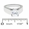 Thumbnail Image 2 of 2 CT. T.W. Certified Princess-Cut Diamond Solitaire Engagement Ring in 14K White Gold